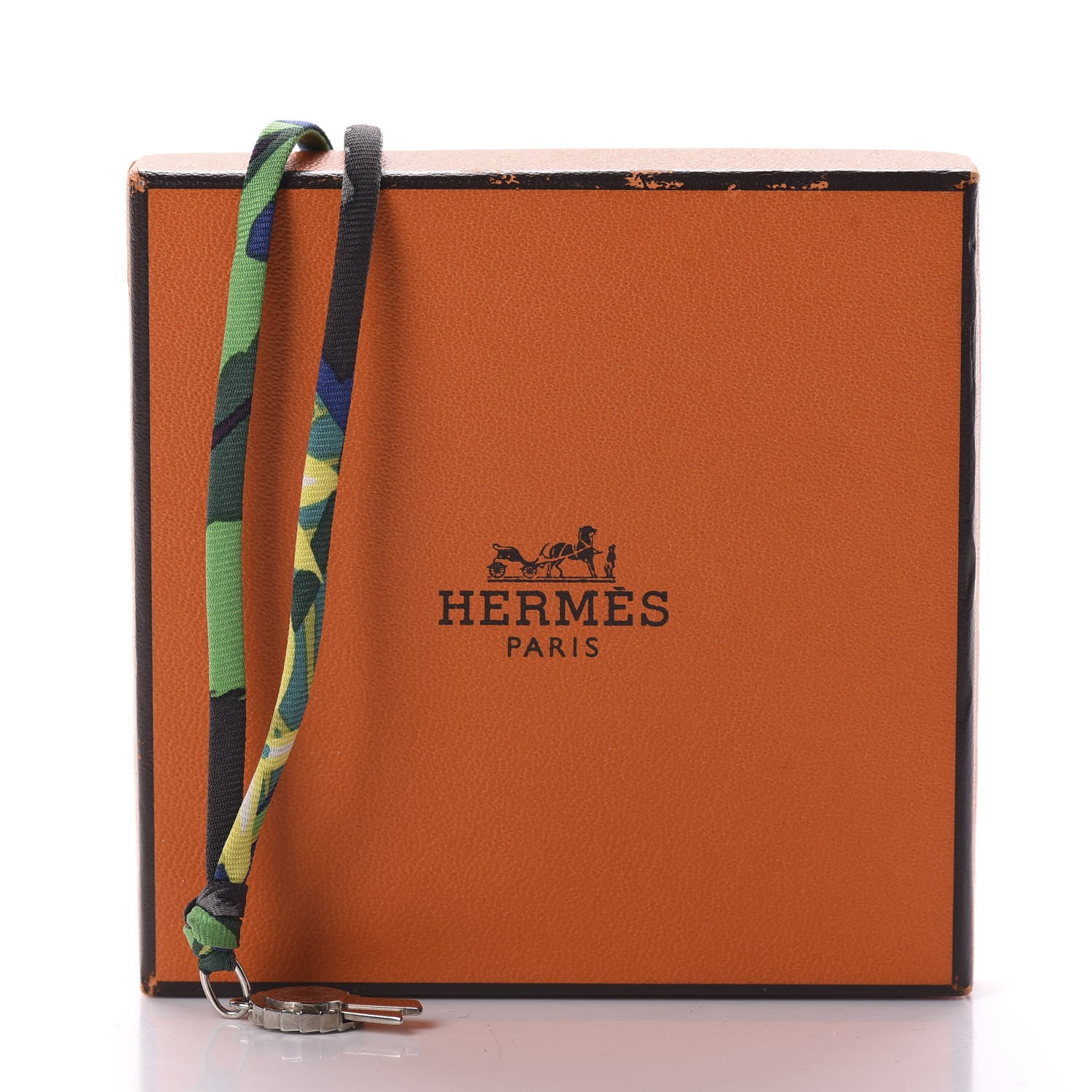Hermes Silk Tourbillon de Couleurs Necklace Multicolor 6 of 6