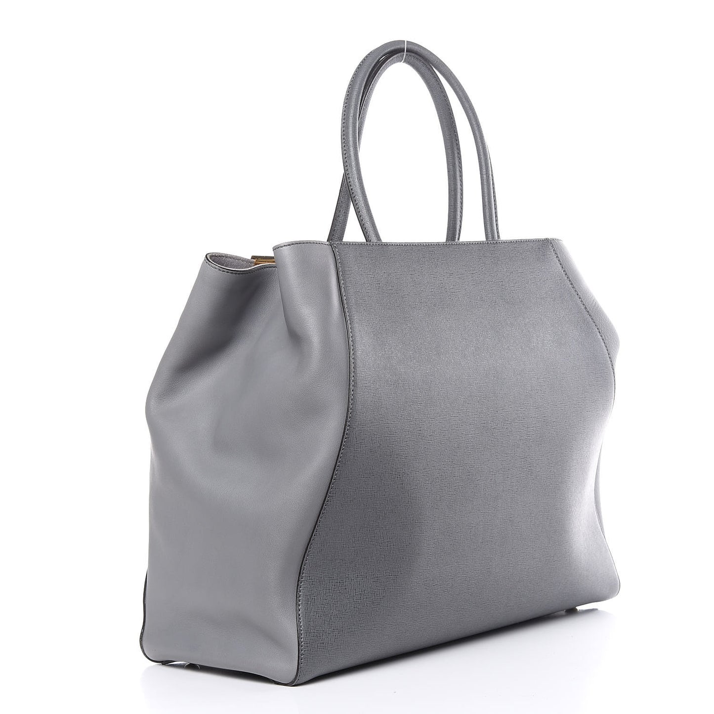 Vitello Elite Large 2Jours Tote Grigio Grigio Chiaro
