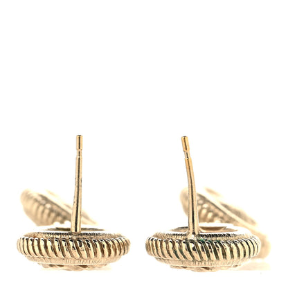 Chanel Pearl CC Dangle Earrings Gold 3 of 4