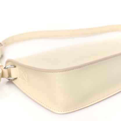 Burberry Calfskin Mini Shield Sling Bag Pearl 7 of 8