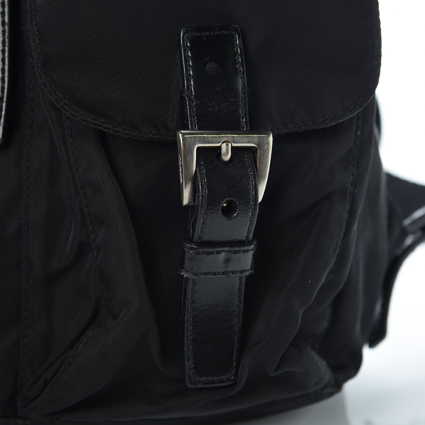 Tessuto Nylon Vela Small Backpack Black