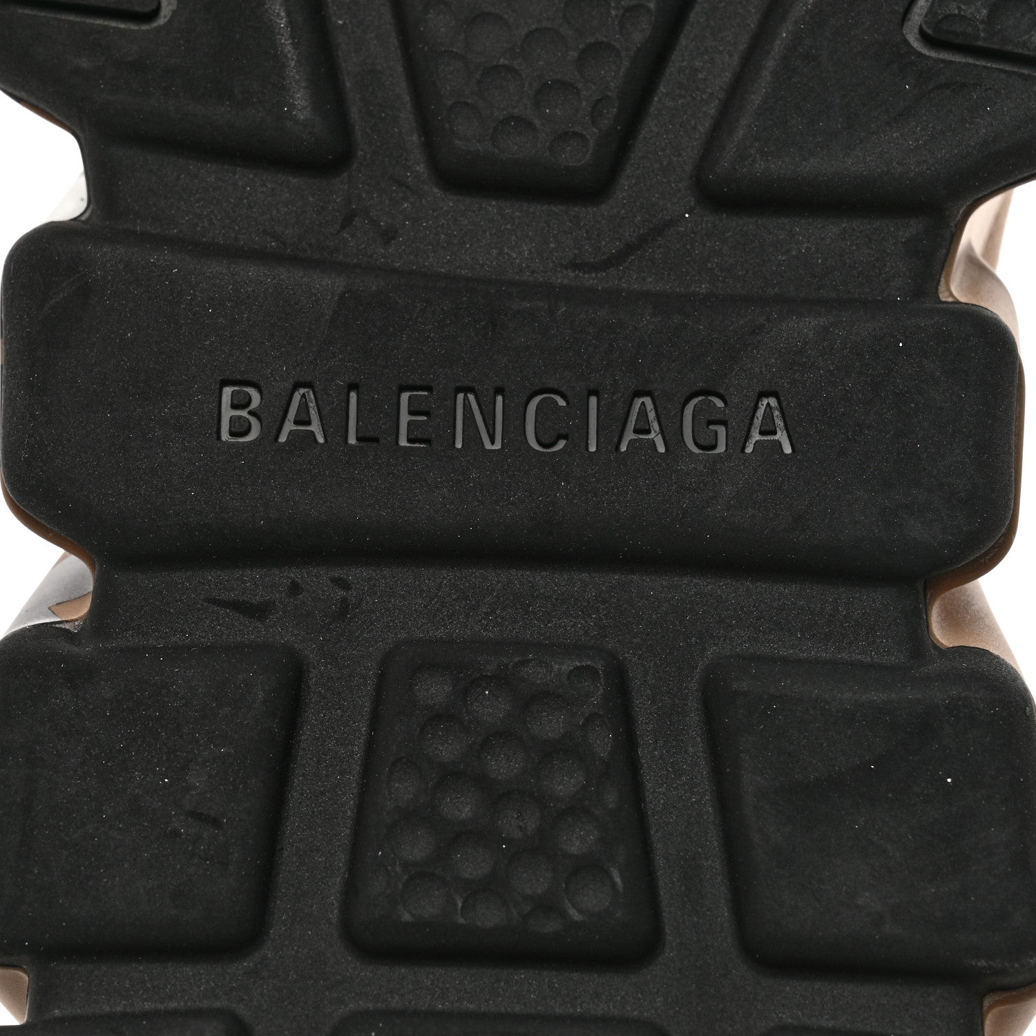 Balenciaga Neoprene Knit Womens Speed Graffiti Sneakers 36 Beige 8 of 9