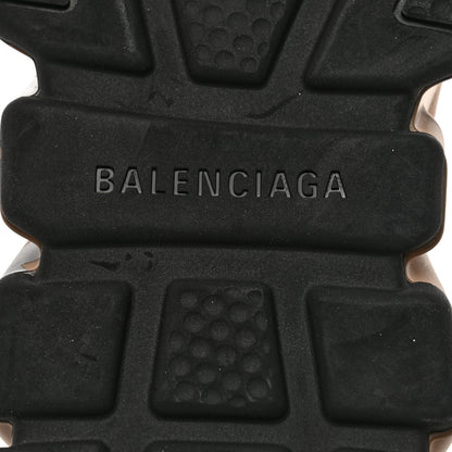 Balenciaga Neoprene Knit Womens Speed Graffiti Sneakers 36 Beige 8 of 9