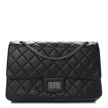 Chanel Aged Calfskin Quilted 2.55 Reissue 226 Flap Black 1 of 10