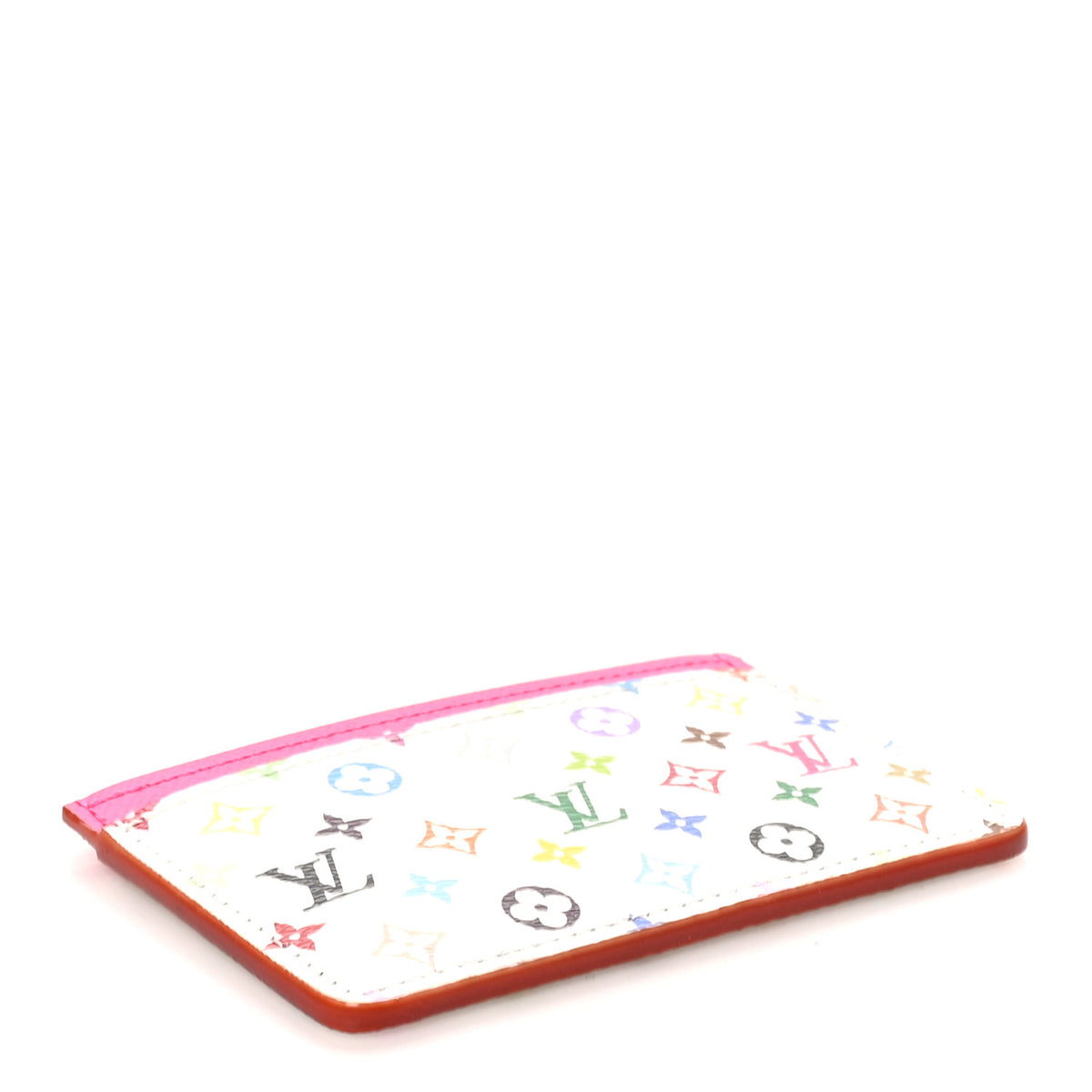 Louis Vuitton LV X TM Monogram Multicolor Card Holder Kawaii Pink 4 of 7