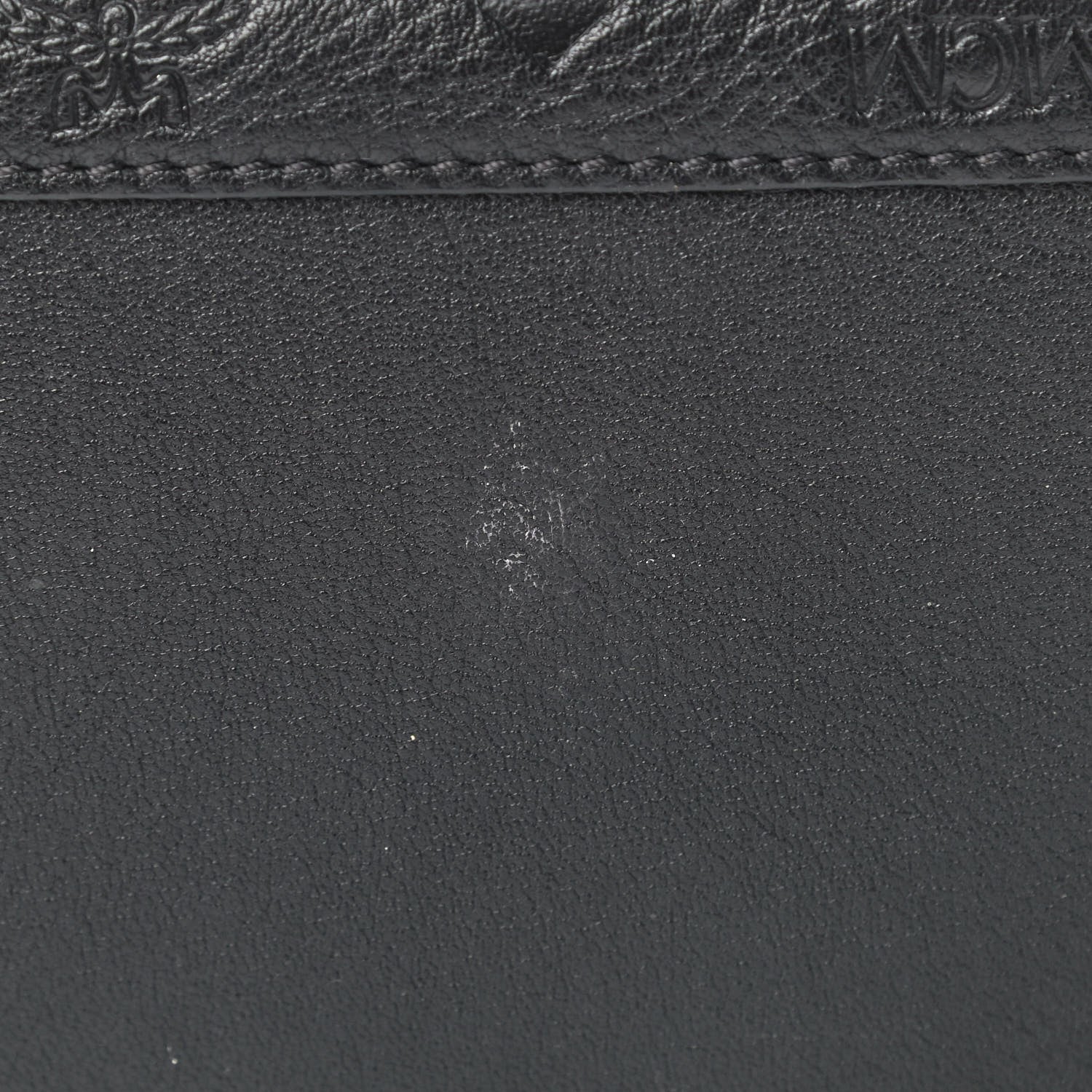 MCM Calfskin Ottomar Medium Hobo Black 5 of 7