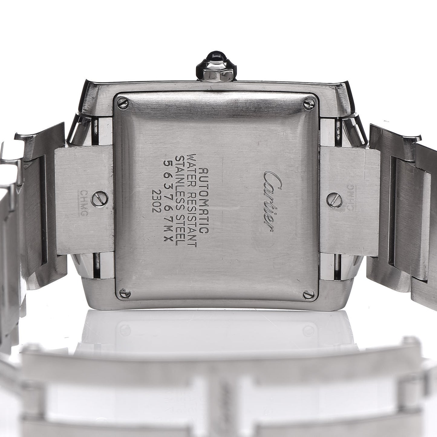 Stainless Steel 28mm Tank Francaise Automatic Watch