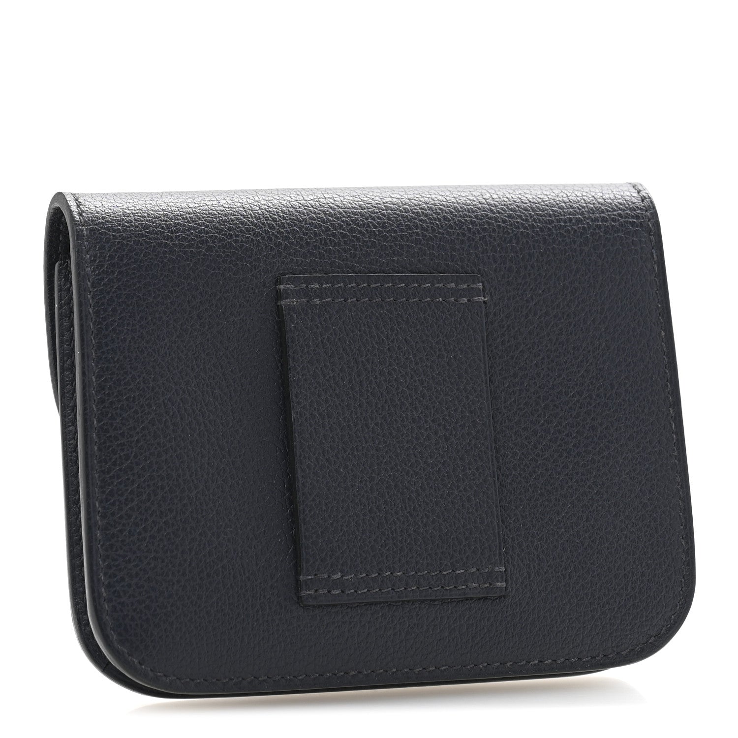 Hermes Evercolor Constance Slim Wallet Bleu Nuit 3 of 10