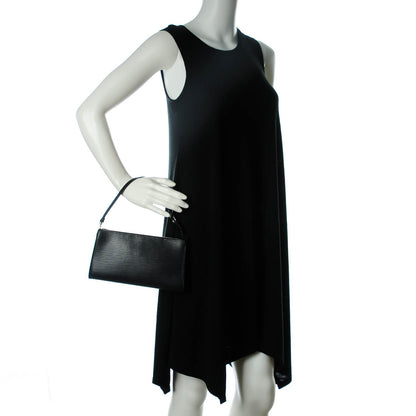 Louis Vuitton Epi Pochette Accessories 24 Black 2 of 7