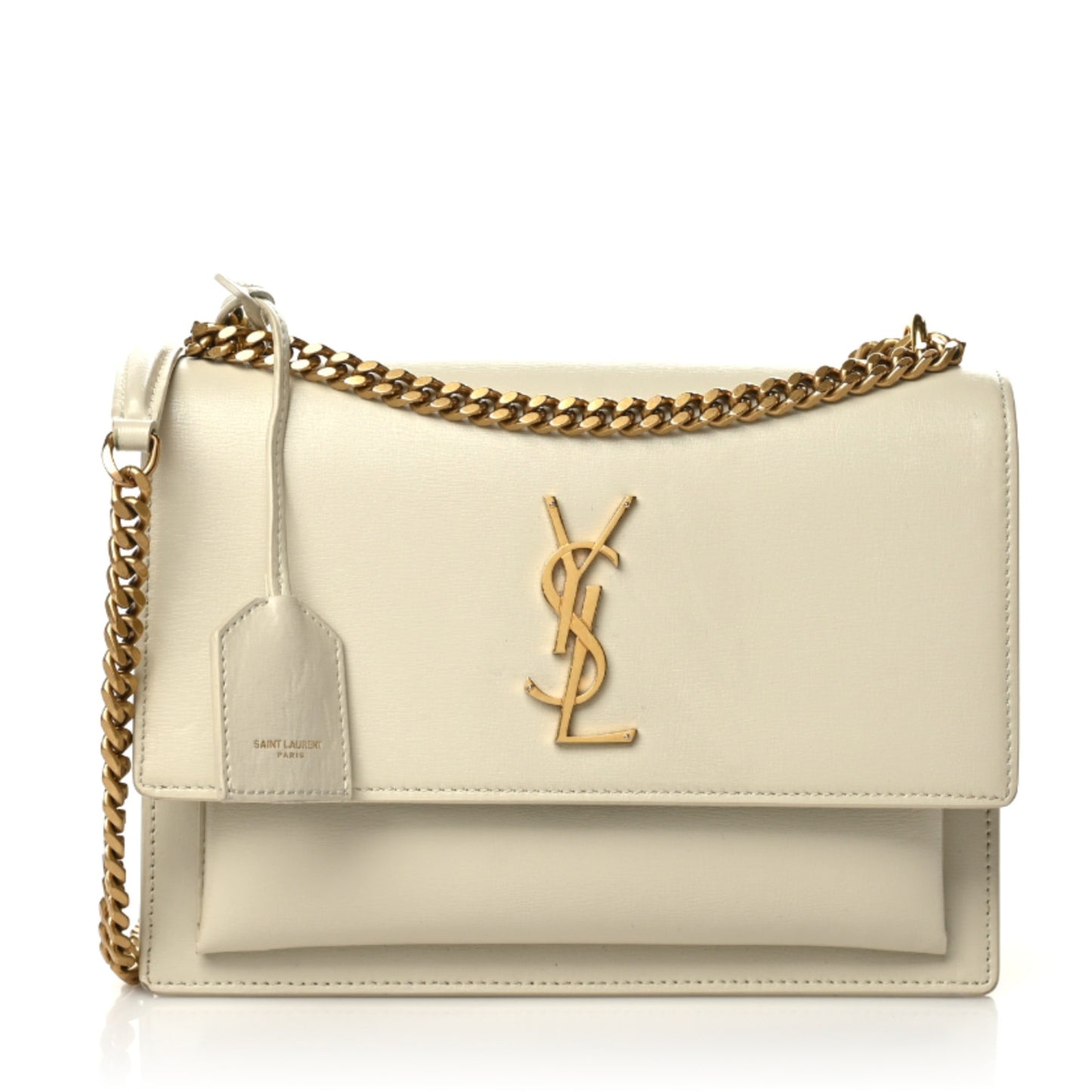 Calfskin Medium Monogram Sunset Blanc Vintage