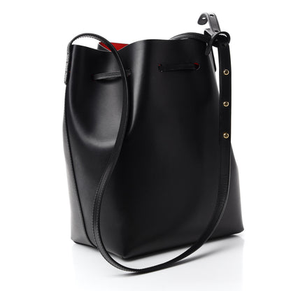 Mansur Gavriel Vegetable Tanned Calfskin Bucket Bag Black Flamma 3 of 11