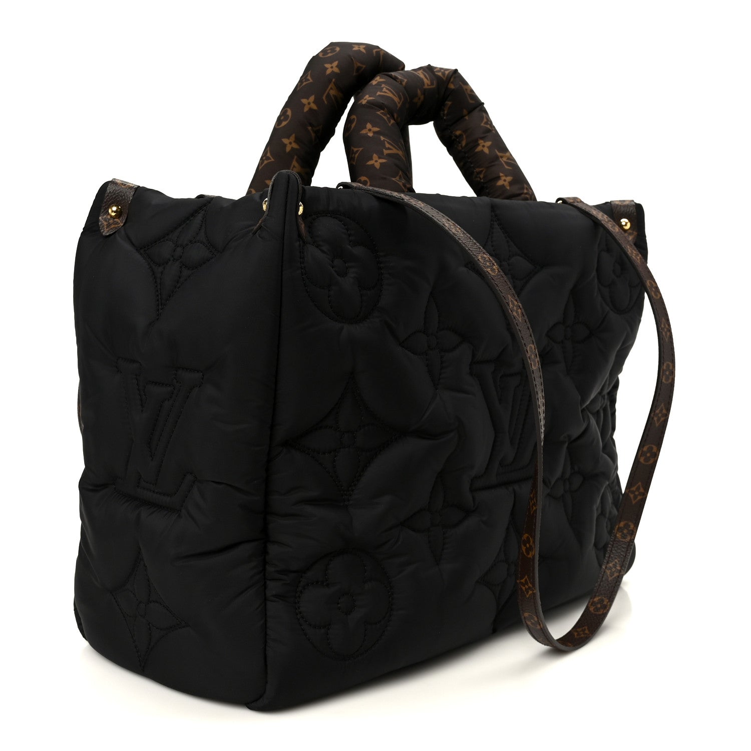 Louis Vuitton Econyl Monogram Pillow Giant Onthego MM  Black 2 of 8