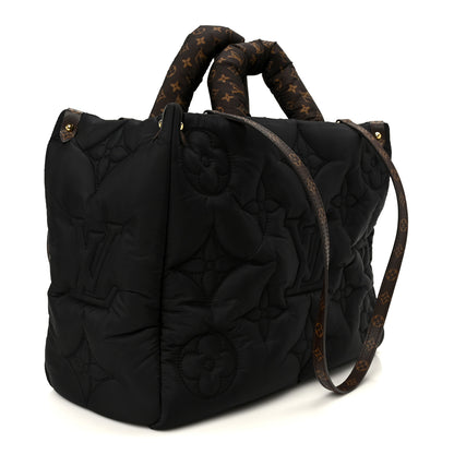Louis Vuitton Econyl Monogram Pillow Giant Onthego MM  Black 2 of 8