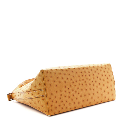 Hermes Ostrich Berlingot 23 PM Saffron 4 of 10