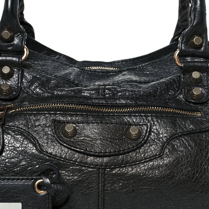 Balenciaga Agneau Giant 12 Rose Gold Hardware Part Time Black 9 of 11