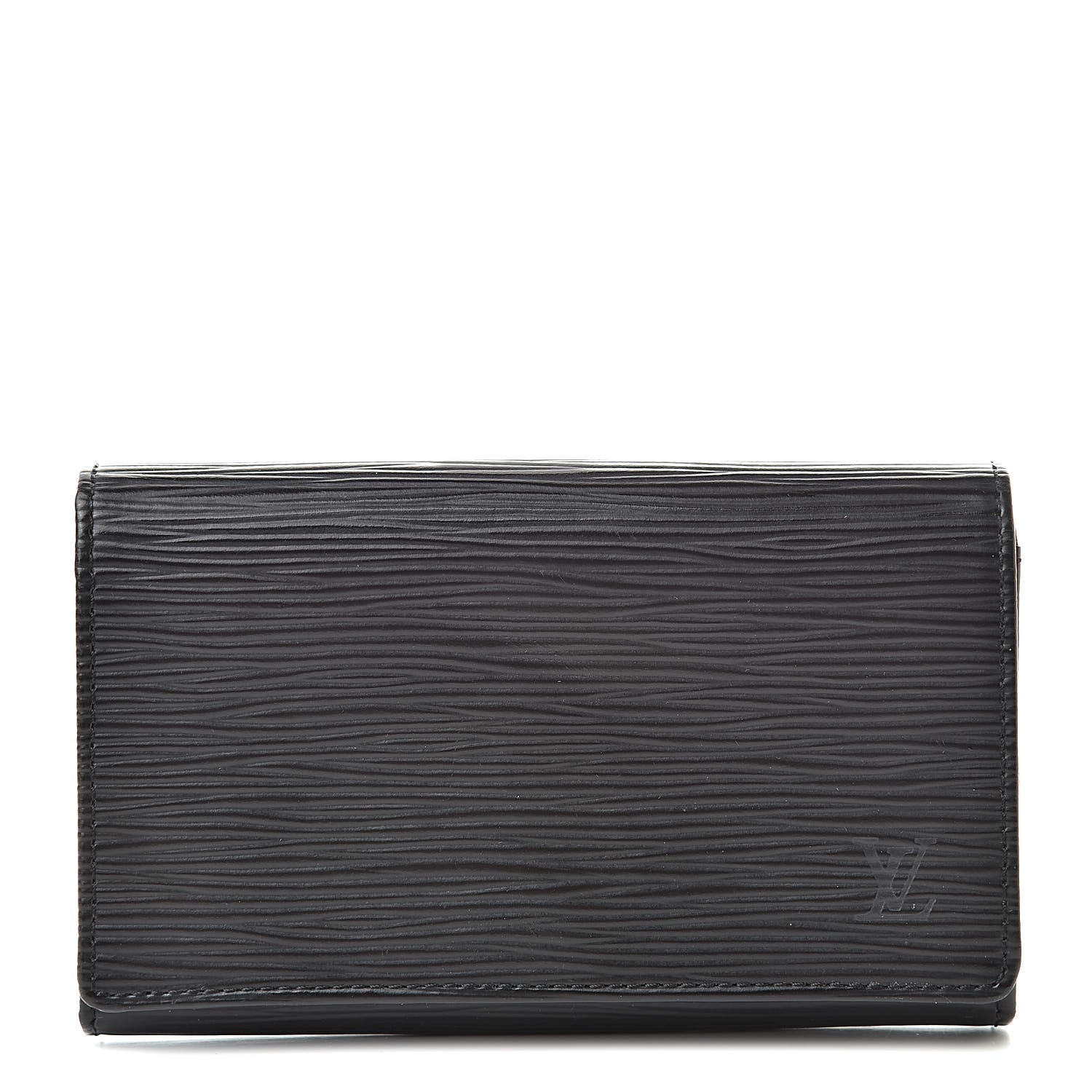 Louis Vuitton Epi Porte-Monnaie Billets Tresor Wallet Black 1 of 6
