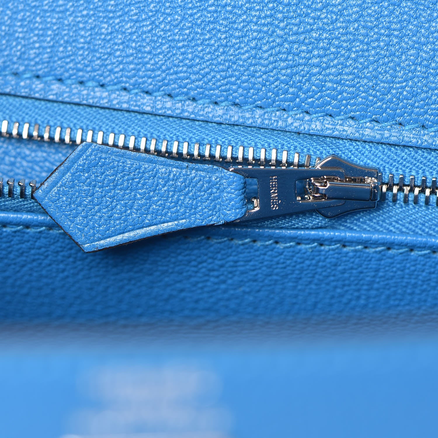 Hermes Chevre Chandra Kelly Sellier 25 Bleu Zanzibar 26 of 41