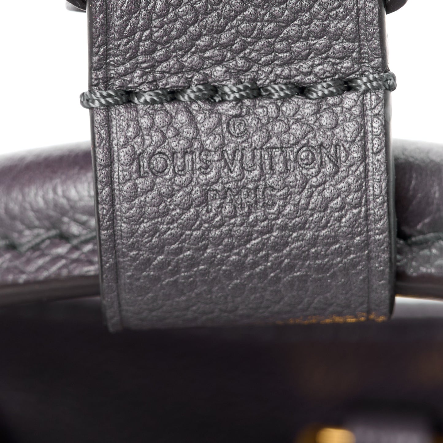 LOUIS VUITTON Empreinte Studded Montaigne BB Gris Silver