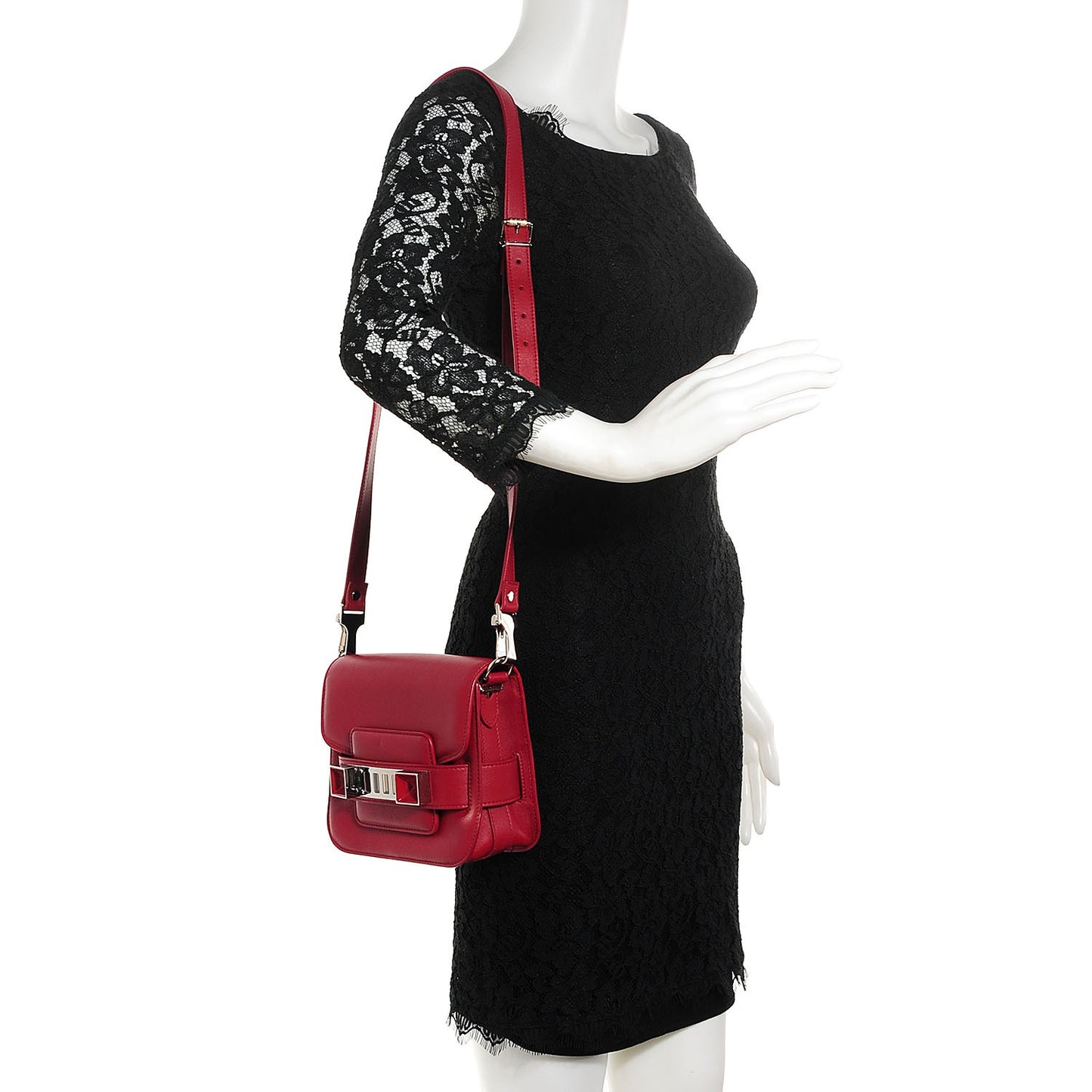 Calfskin PS11 Tiny Shoulder Bag