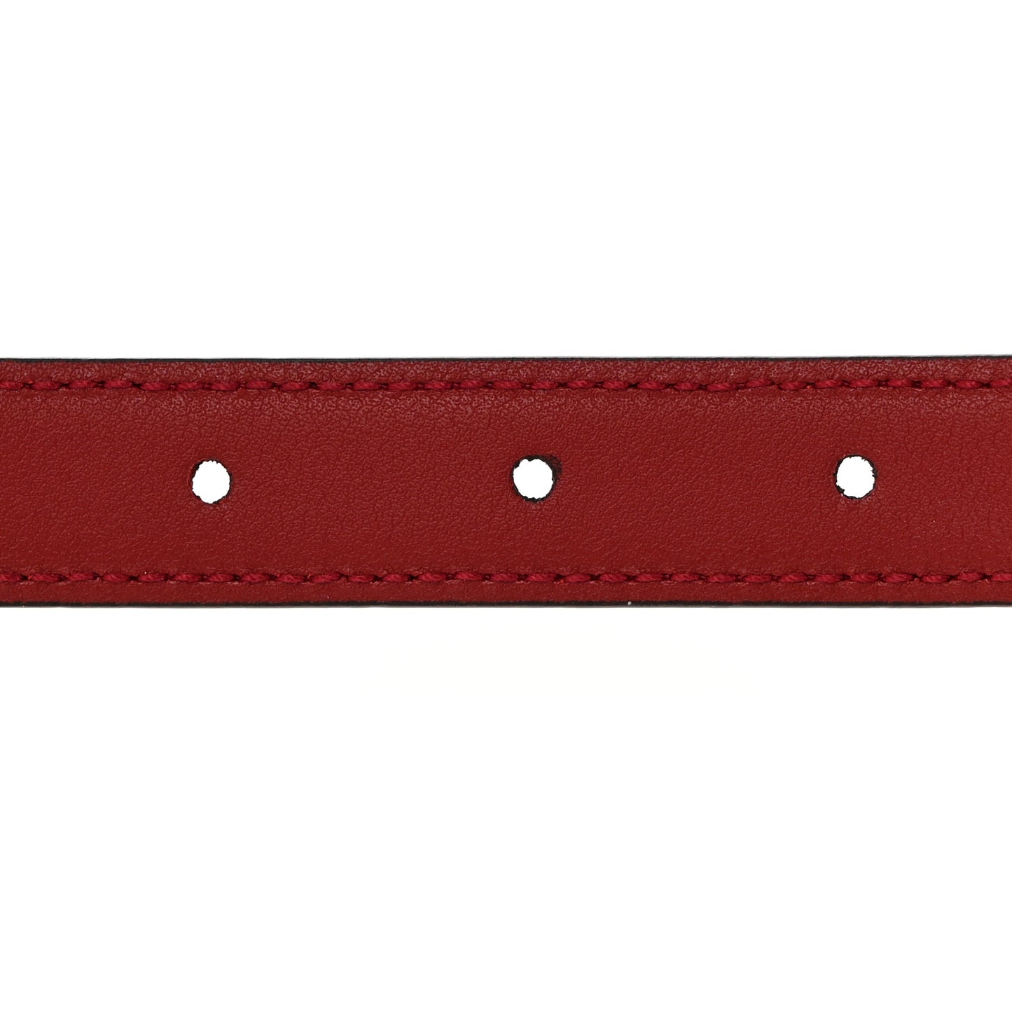 Plutone Calfskin Gucci Buckle 20mm Thin Belt 75 30 Rosso