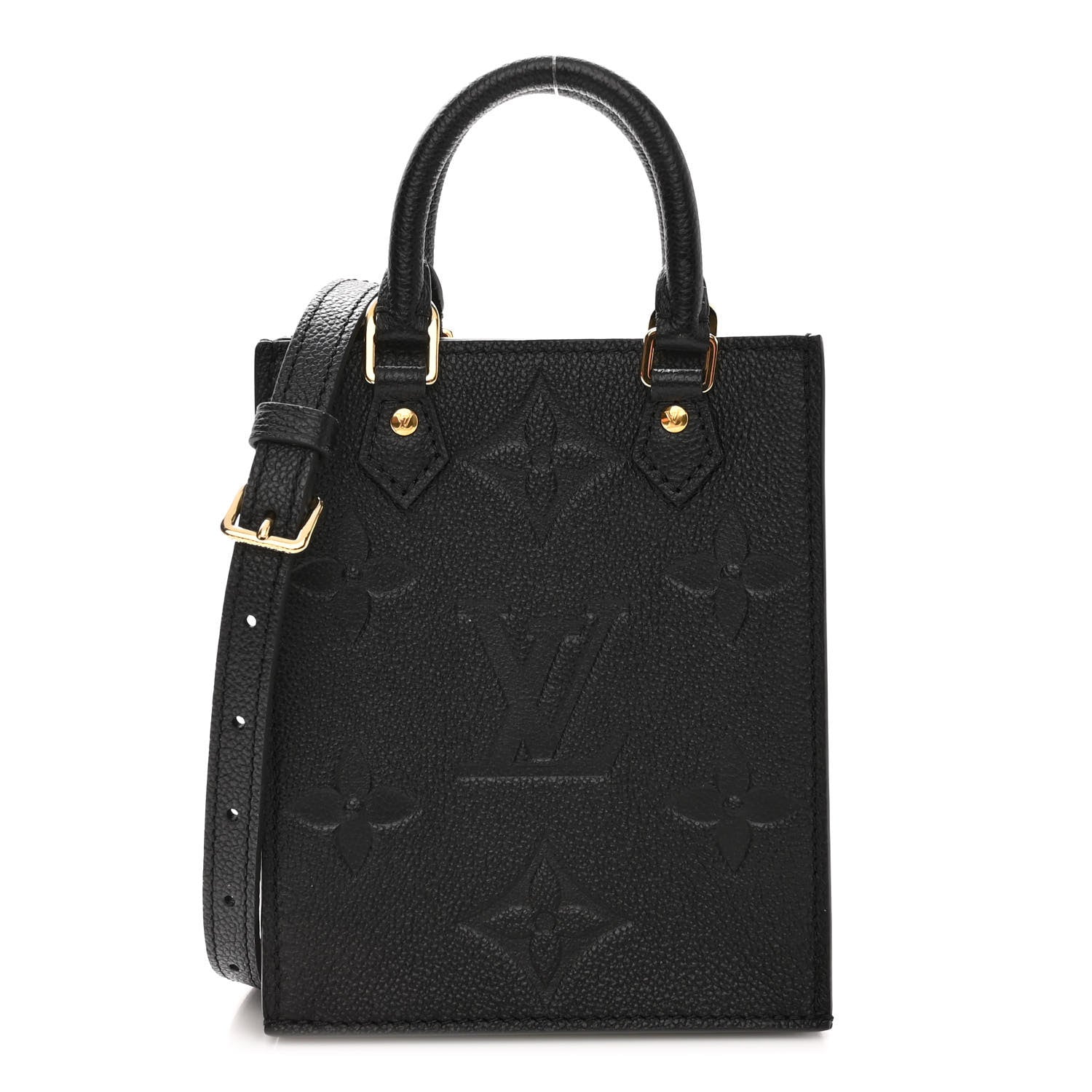 Louis Vuitton Empreinte Monogram Giant Petit Sac Plat Black 1 of 9
