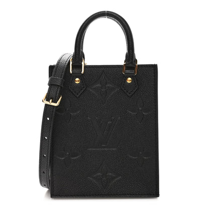 Louis Vuitton Empreinte Monogram Giant Petit Sac Plat Black 1 of 9