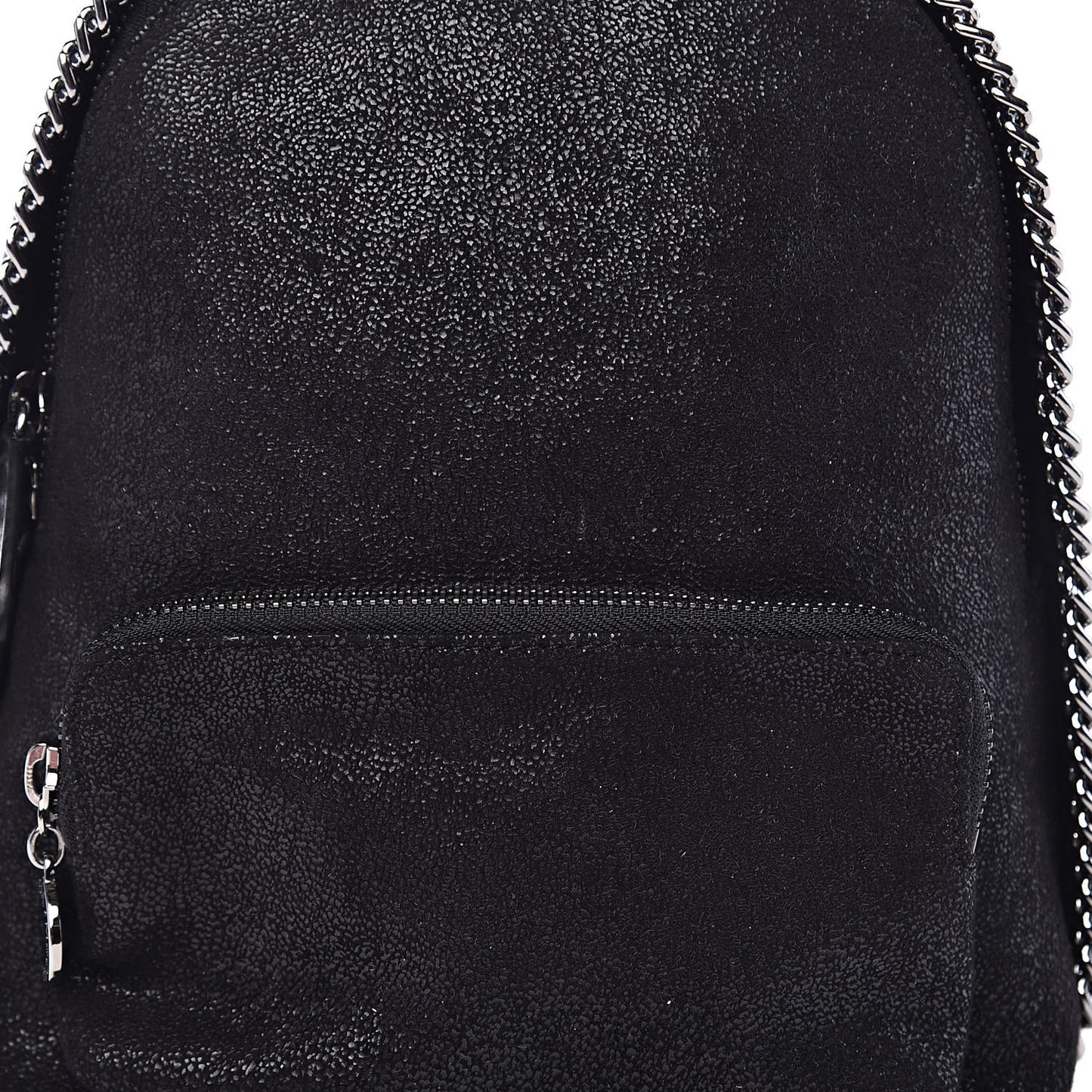 Shaggy Deer Mini Falabella Backpack Black