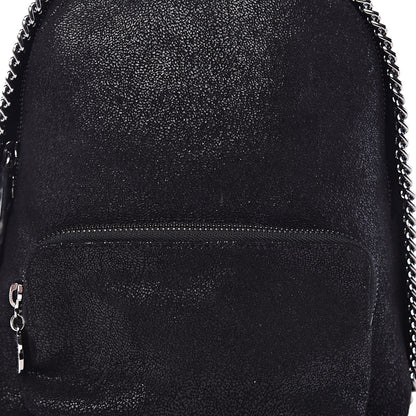 Stella McCartney Shaggy Deer Mini Falabella Backpack Black 10 of 10