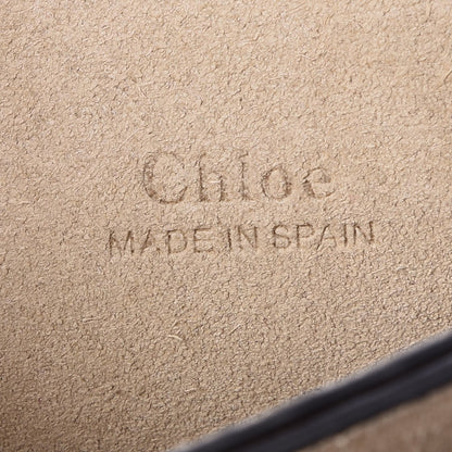 Chloe Suede Calfskin Small Faye Shoulder Bag Tobacco 6 of 7