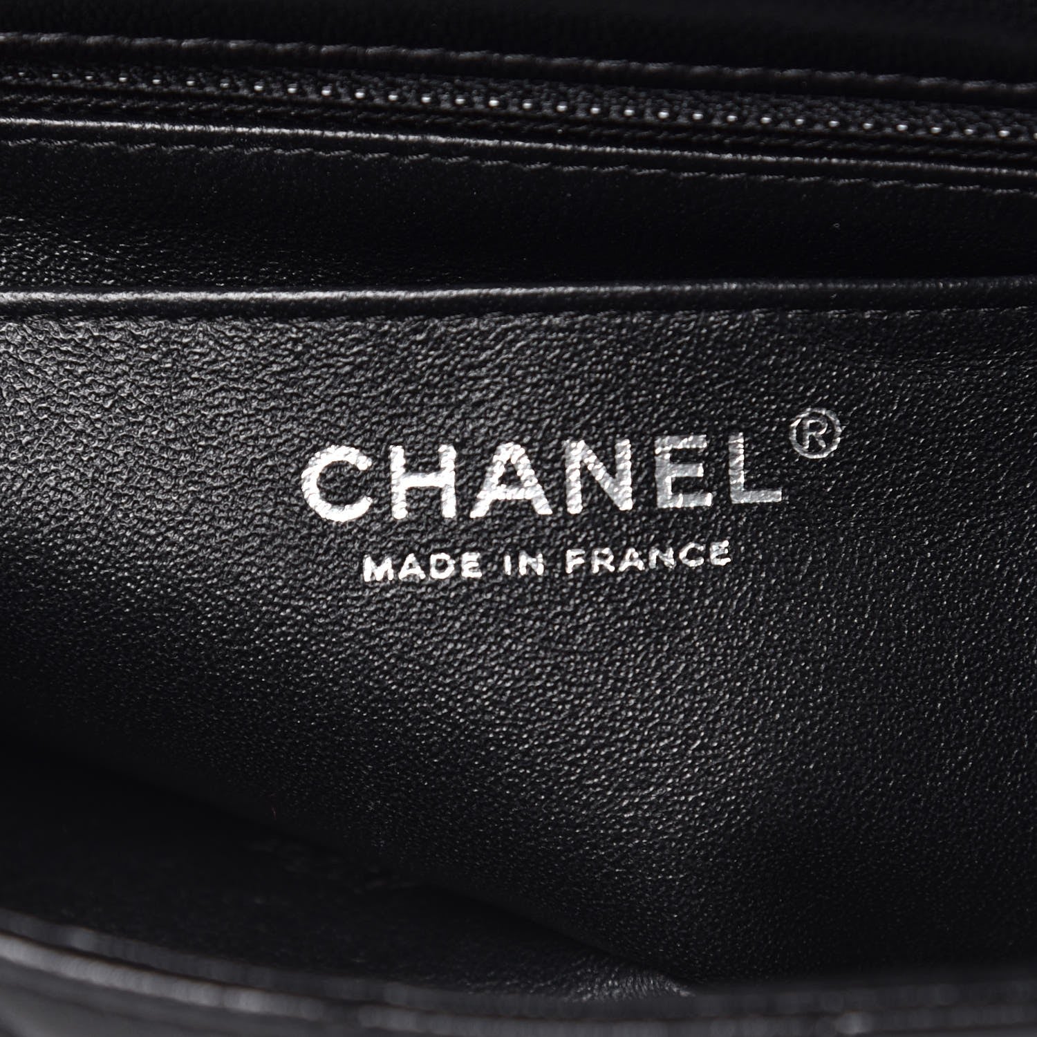 Chanel Lambskin Quilted Mini Rectangular Flap Black 6 of 8