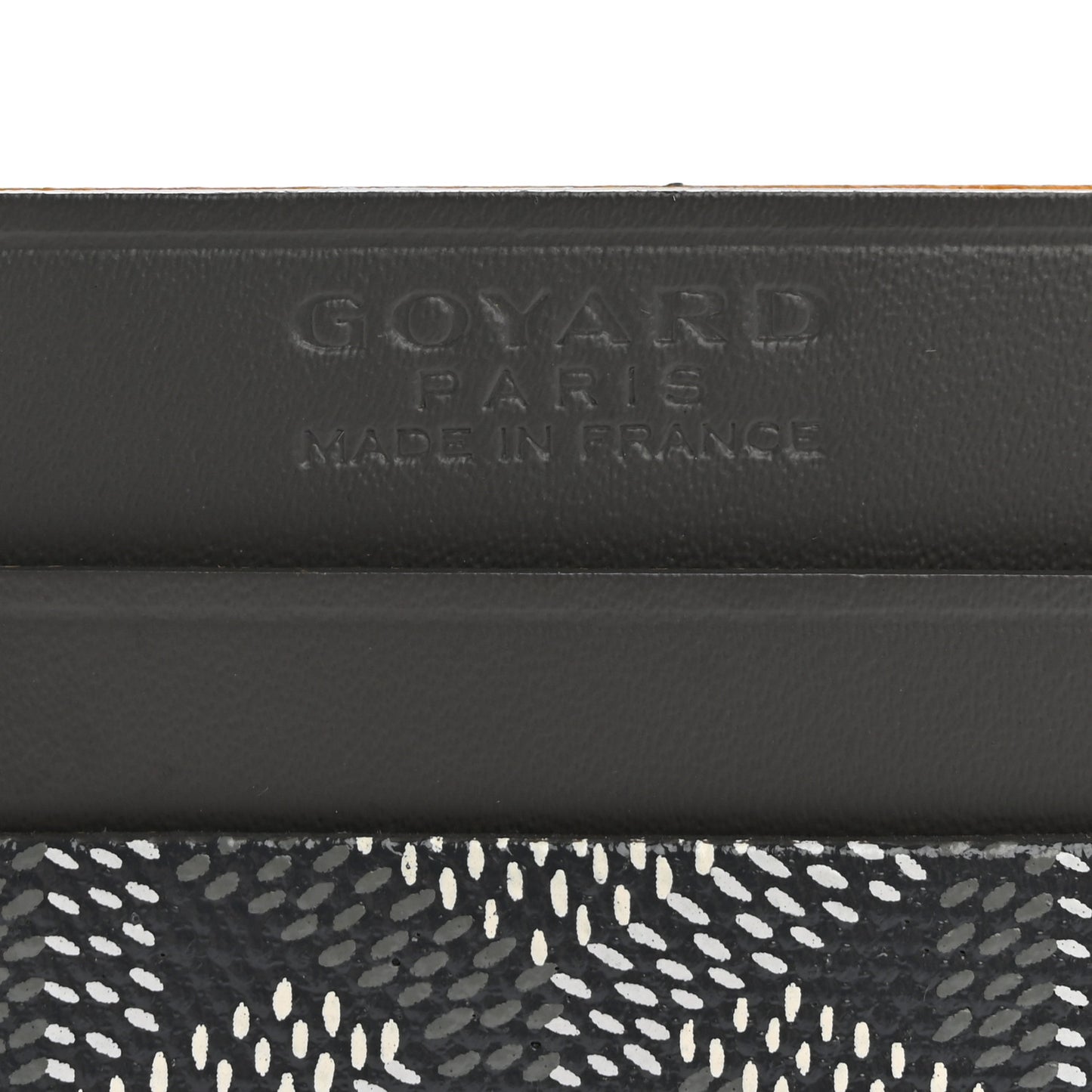 Goyardine Saint Sulpice Card Holder Grey