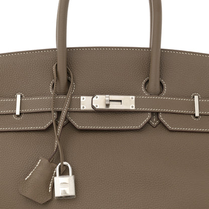 Hermes Togo Birkin 35 Etoupe 8 of 12