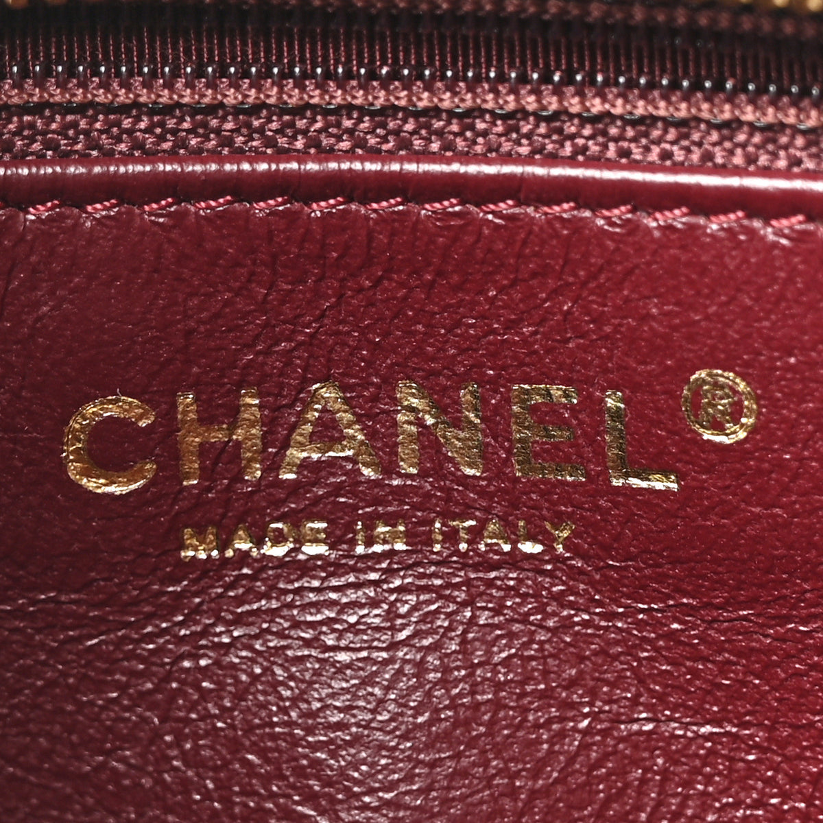 Chanel Aged Calfskin Quilted Large Reissue Camera Case Black Black 6 of 11