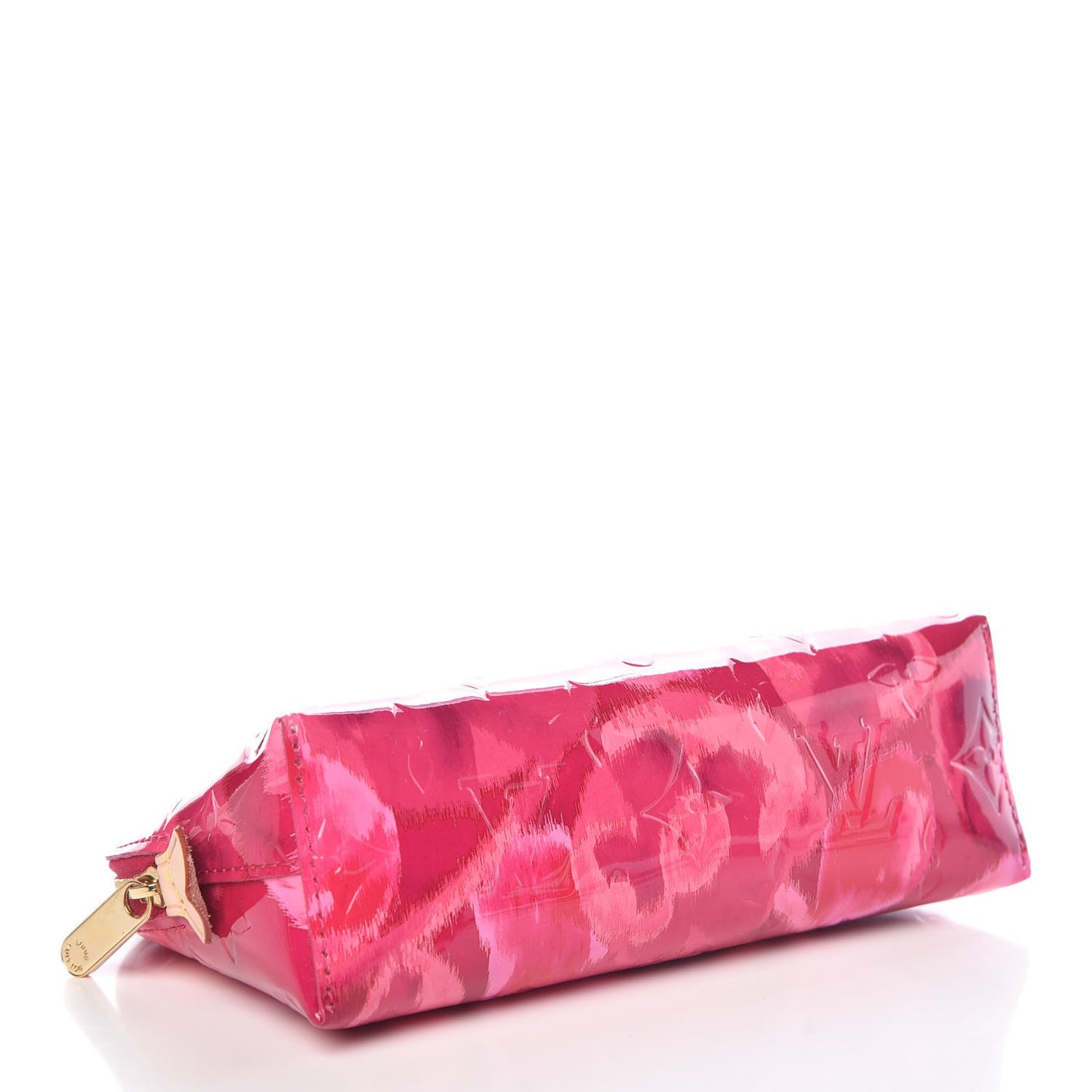 Vernis Ikat Cosmetic Pouch Rose Indien