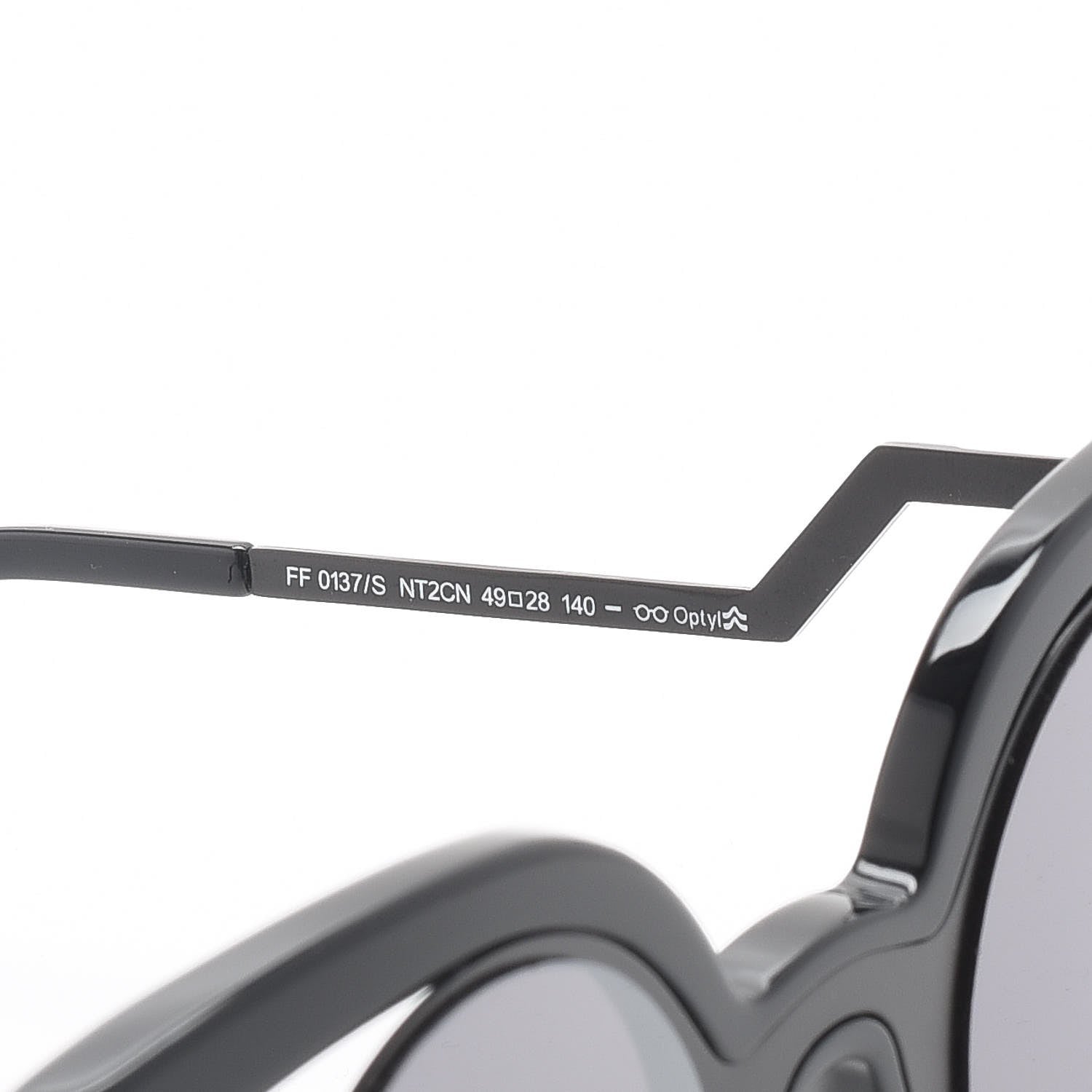 Fendi Paradeyes Sunglasses FF 0137/S Black 6 of 8