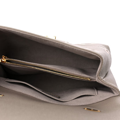 Louis Vuitton Empreinte Monogram Giant Madeleine MM Dove Grey Beige 5 of 9