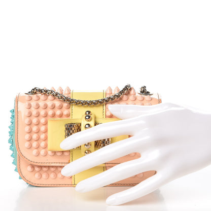 Christian Louboutin Patent Spiked Sweety Charity Crossbody Bag Multicolor 3 of 17