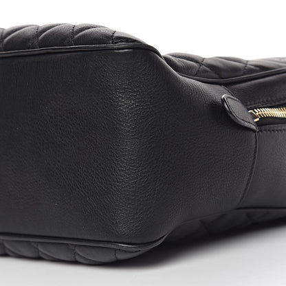 Chanel Calfskin Quilted CC Medium Vanity Case Black 11 of 12