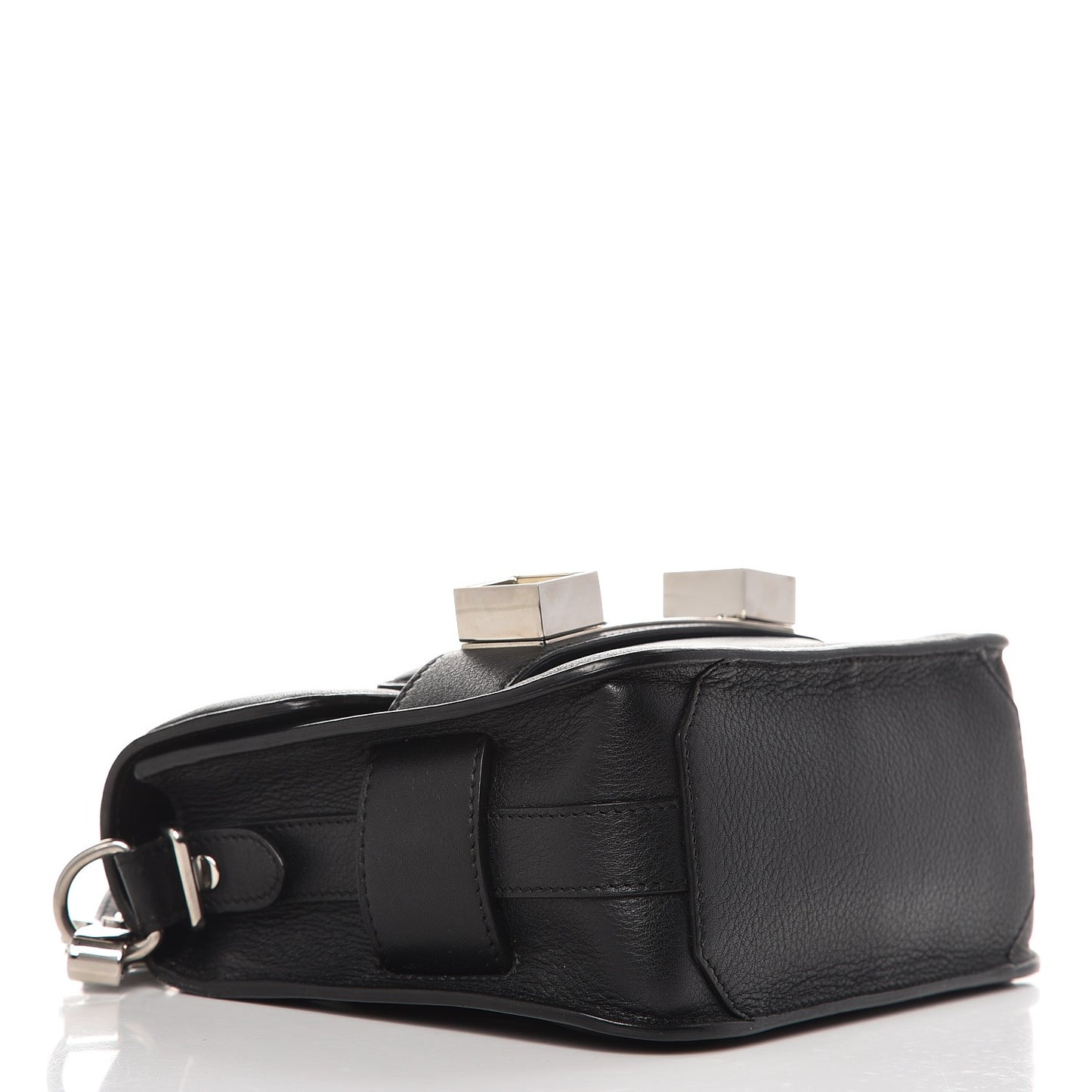 Calfskin PS11 Tiny Shoulder Bag Black