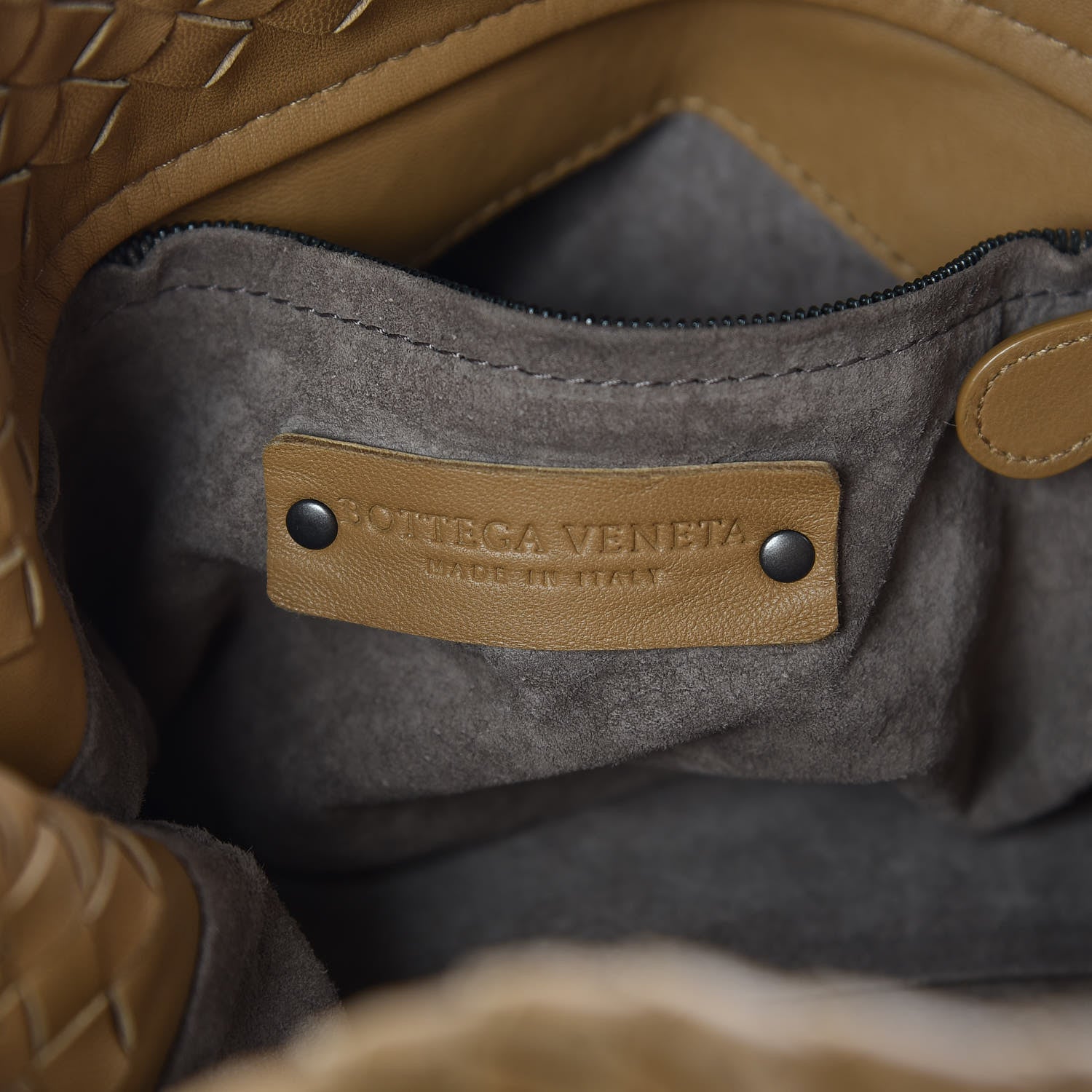 Bottega Veneta Nappa Intrecciato Medium Garda Shoulder Bag Camel 6 of 14