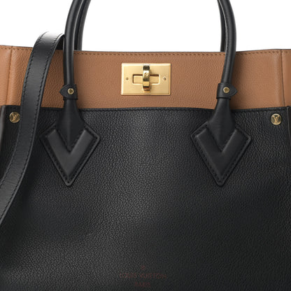 Louis Vuitton Calfskin Monogram On My Side Black 8 of 11