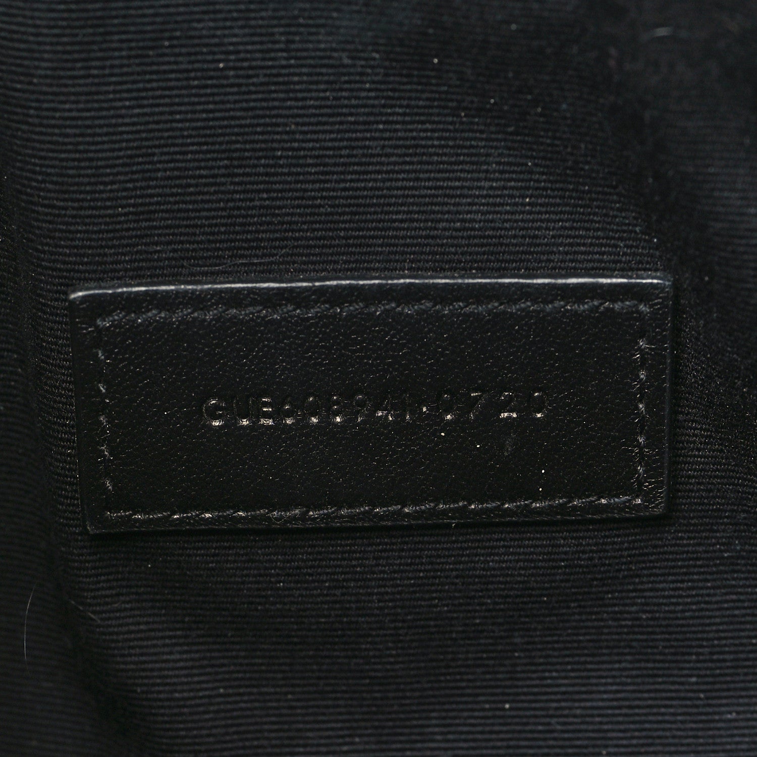 Saint Laurent Grained Lambskin Quilted Mini Becky Double Zip Bag Dark Green 8 of 11