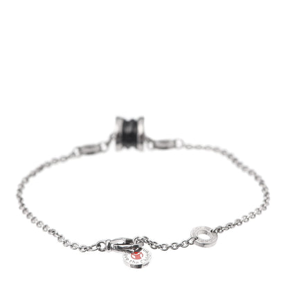 Bulgari Sterling Silver Black Ceramic Save the Children Bracelet SM 3 of 7