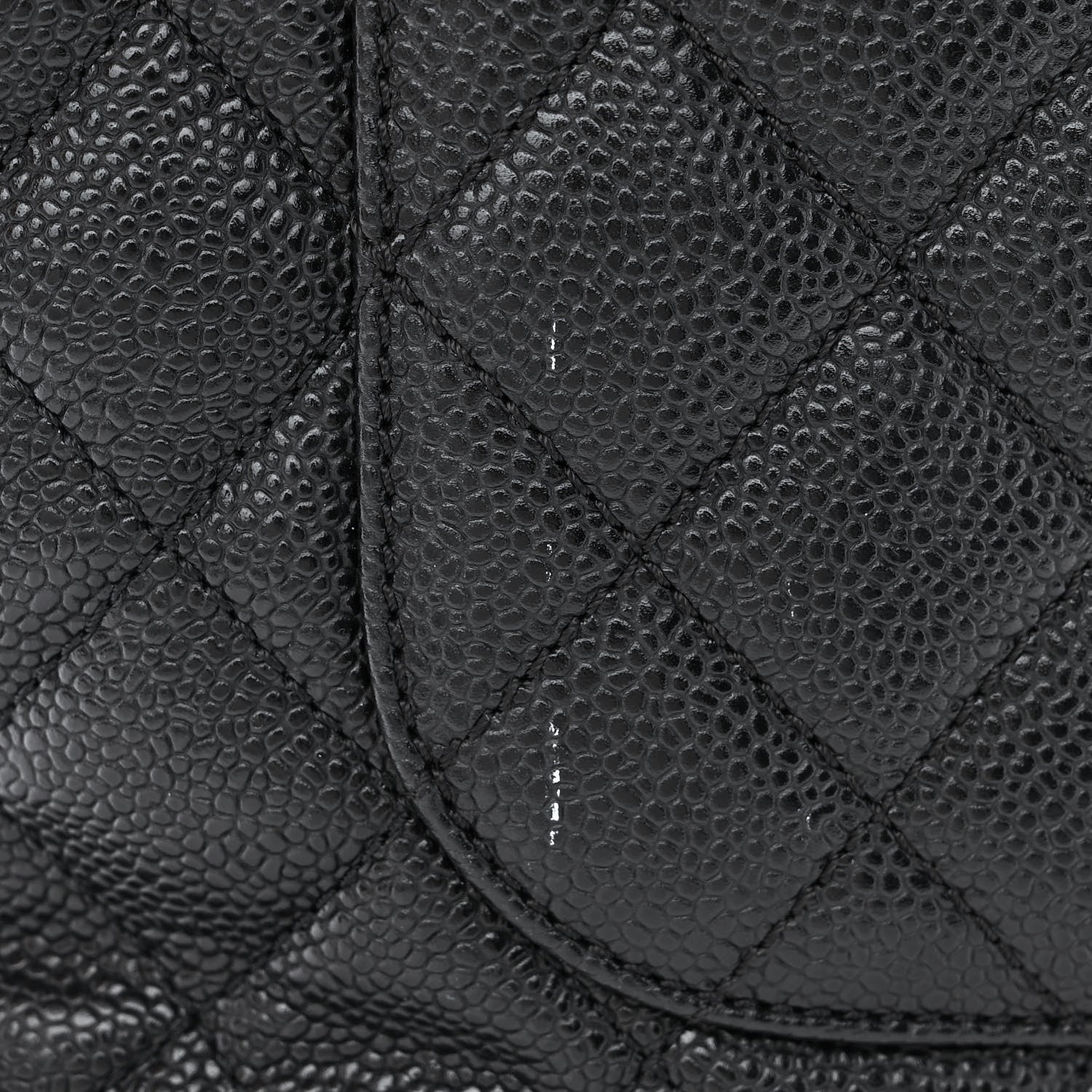 Chanel Caviar Quilted Petit Shopping Tote PST Black 11 of 16