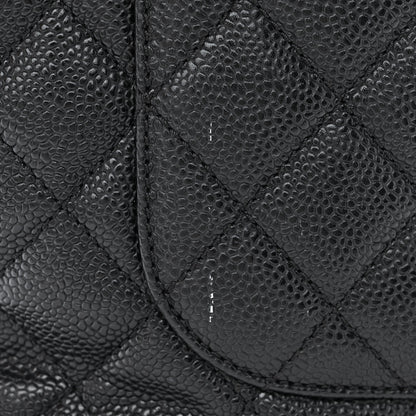 Chanel Caviar Quilted Petit Shopping Tote PST Black 11 of 16