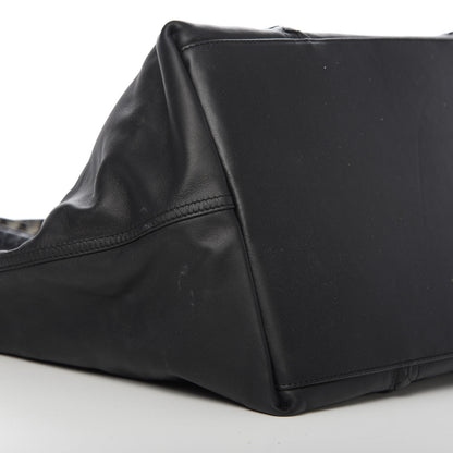 Bottega Veneta Nappa Nylon Medium Reversible Butterfly Shoulder Bag Black Cement 16 of 18