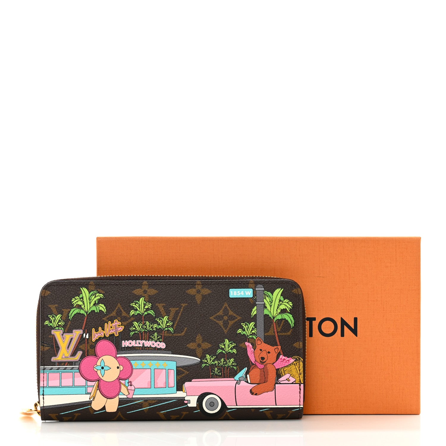 Louis Vuitton Monogram 2021 Christmas Animation Hollywood Zippy Wallet 10 of 10