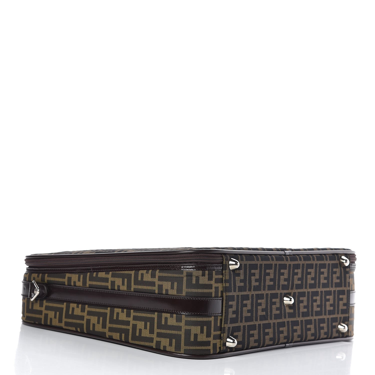 Fendi Zucca Suitcase Tobacco 4 of 12