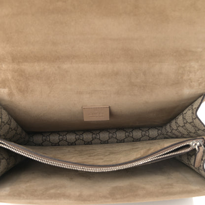 Gucci GG Supreme Monogram Medium Dionysus Shoulder Bag Taupe 5 of 10