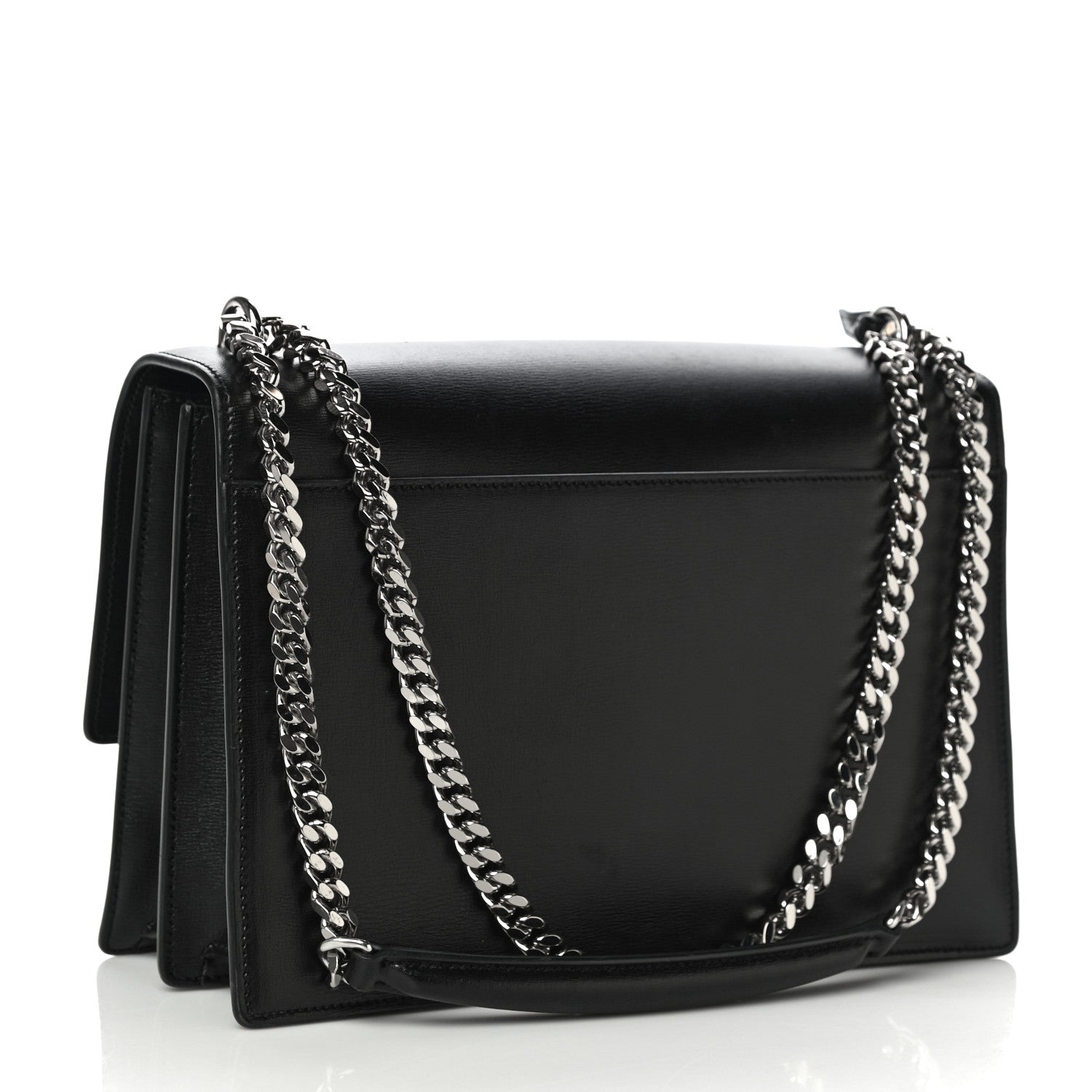 Saint Laurent Calfskin Medium Monogram Sunset Black 3 of 10